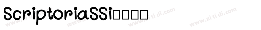 ScriptoriaSSi字体转换