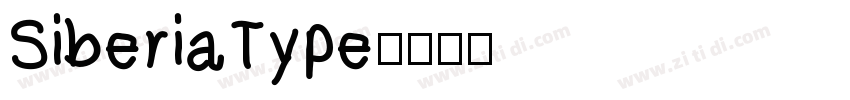 SiberiaType字体转换