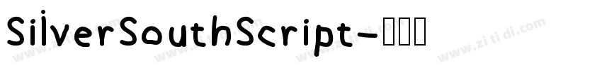 SilverSouthScript字体转换