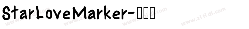 StarLoveMarker字体转换