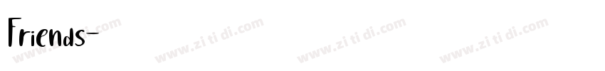 Friends字体转换