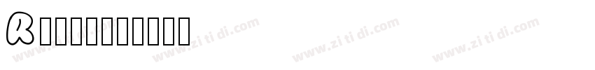 Rounded字体转换