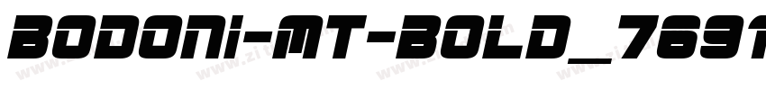 Bodoni-MT-Bold_7691字体转换
