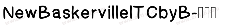 NewBaskervillelTCbyB字体转换