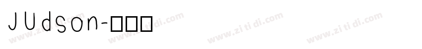 JUdson字体转换