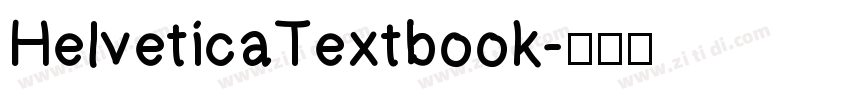HelveticaTextbook字体转换