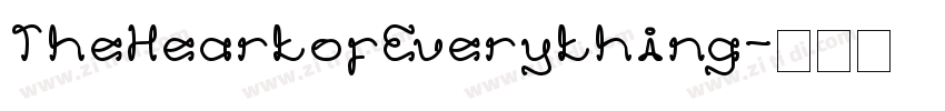 TheHeartofEverything字体转换
