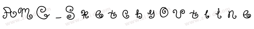 AMC_SketchyOutlines字体转换