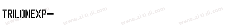TrilonExp字体转换