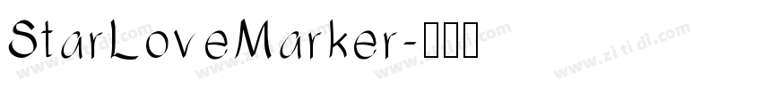 StarLoveMarker字体转换