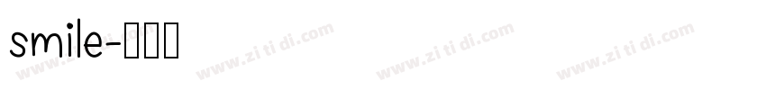 smile字体转换
