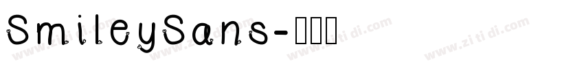 SmileySans字体转换