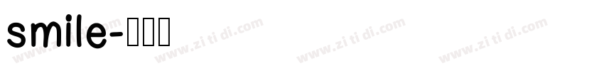 smile字体转换