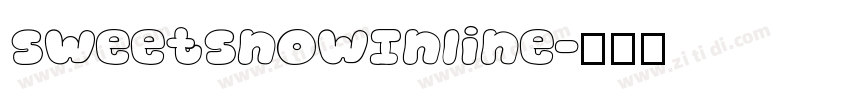 SweetSnowInline字体转换