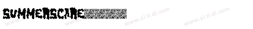 summerscare字体转换