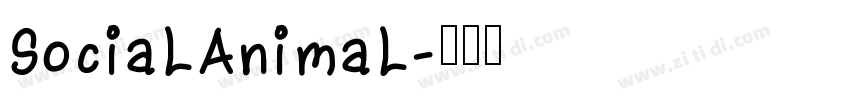 SociaLAnimaL字体转换