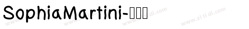 SophiaMartini字体转换