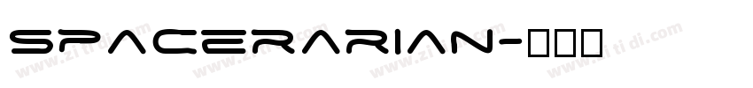 spacerarian字体转换