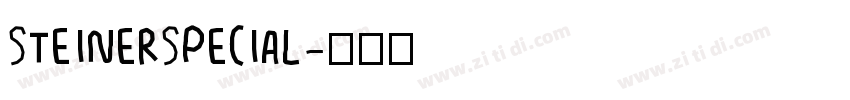 SteinerSpecial字体转换