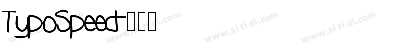 TypoSpeed字体转换