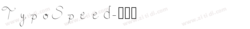 TypoSpeed字体转换