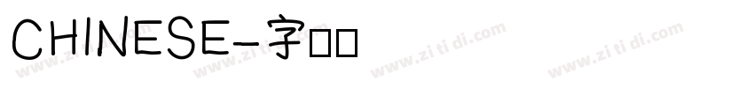 CHINESE字体转换