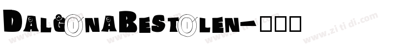 DalgonaBestolen字体转换