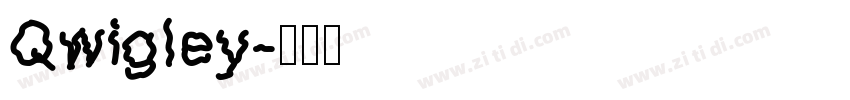 Qwigley字体转换