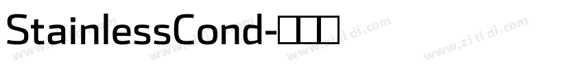 StainlessCond字体转换