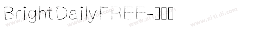 BrightDailyFREE字体转换
