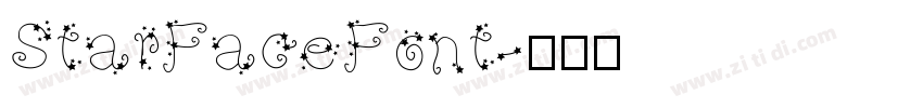 StarFaceFont字体转换