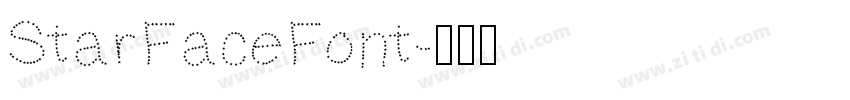 StarFaceFont字体转换