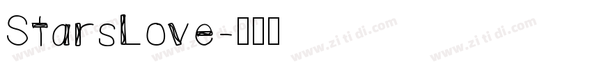 StarsLove字体转换