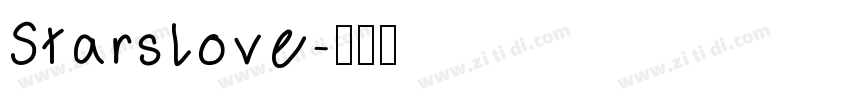 StarsLove字体转换