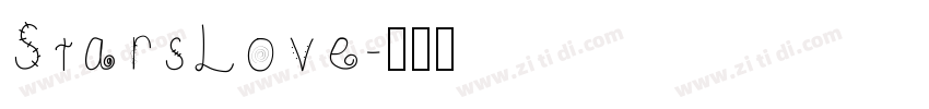 StarsLove字体转换