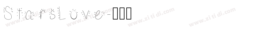 StarsLove字体转换