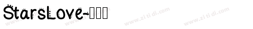 StarsLove字体转换