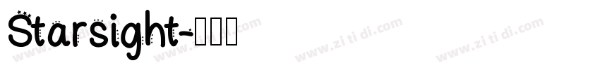 Starsight字体转换