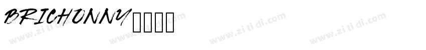 Brichonny字体转换