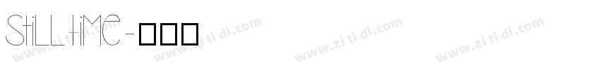 StillTime字体转换
