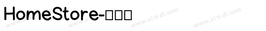 HomeStore字体转换