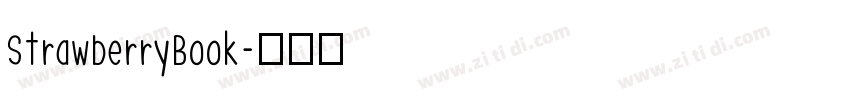 StrawberryBook字体转换