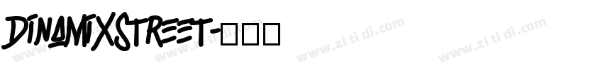 DinamixStreet字体转换