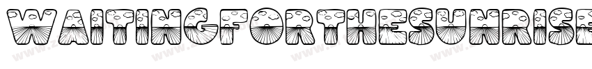 WaitingfortheSunrise字体转换