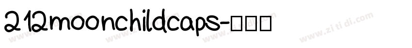 212moonchildcaps字体转换