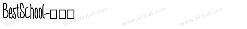 BestSchool字体转换