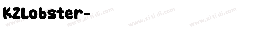 KZLobster字体转换