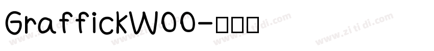 GraffickW00字体转换