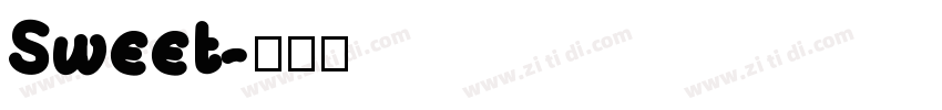 Sweet字体转换