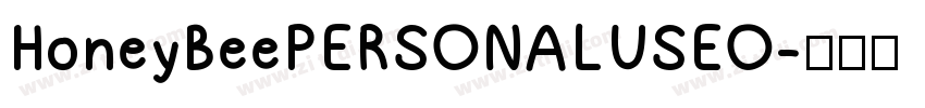 HoneyBeePERSONALUSEO字体转换